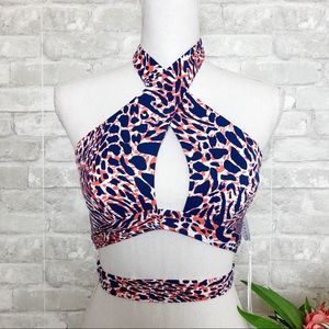 KOPPER & ZINK 🆕Indiana Bikini Top in Wild Thing M